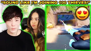 "100T Sykkuno!" Sykkuno AND Rae ACCIDENTALLY LEAKED Sykkuno JOINING 100 THIEVES!? 100T VS OTV MCC!?