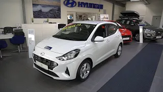 Hyundai i10 2020 komplette Erklärung des neuen Fahrzeugs. Erfahrungen, Sitz-Test, innen und außen