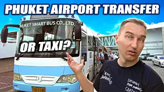 Phuket Airport to Patong Beach (or Karon, Kata) for 100 baht!