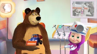 Мультик 2021. Маша и Медведь Зубной Врач. Развивающие игры для детей.