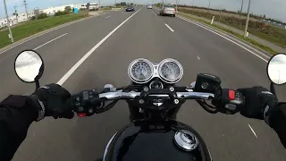 POV Ride Triumph Bonneville T120 Black 2022