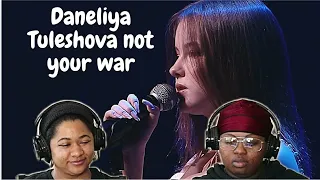 Daneliya Tuleshova - Not Your War (Okean Elzy) live @ 'VOICE OF PEACE' || Kellz and Sophia REACTION!