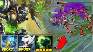 I invented a NEW inting Proxy Singed strategy.. and it made the enemy RAGE QUIT!