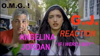 Angelina Jordan If I Were A Boy reaction - Punk Rock Head singer and bass player Giacomo James -