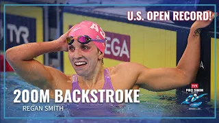 Regan Smith Sets U.S. Open Record in Women's 200M Backstroke | 2023 TYR Pro Swim Series Westmont