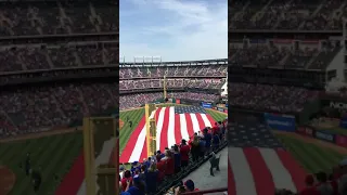 Texas Rangers Opening Day, 2019 - Globe Life Park, Arlington, TX - Flyby