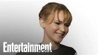 The Hunger Games: Catching Fire's Jennifer Lawrence & More Interview | Entertainment Weekly