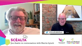 Joe Austin in conversation with Martin Lynch | Scéalta | Féile An Phobail