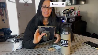 $30 YETI Rambler 18 oz bottle review and $13 Rambler Bottle Straw Cap / magdock cap