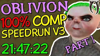 (WR) [21:47:22] Oblivion 100% Completion Speedrun V3 - Part 1/6