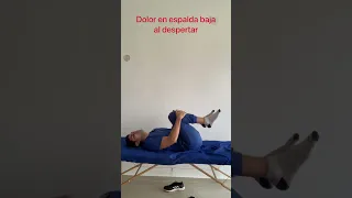 Alivia el Dolor de espalda baja al despertar en tu cama cada mañana