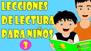 Lecciones de Lectura para niños - Método para enseñar a leer a niños - Lectura infantil 3