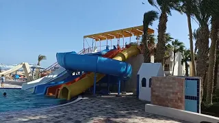 Египет, Хургада 2023. Отель Empire Beach Aquapark 3*. Территория