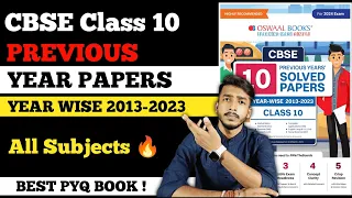 CBSE Class 10 Previous Year Question Papers for 2023-24 Board Exams | Review | 2024