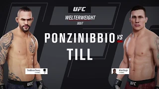 EA SPORTS UFC 3 - Greatest Fights - Ponzinibio vs. Till