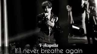 V-Acapella - If I Never Breathe Again - Dimash Kudaibergen. HD Isolation.