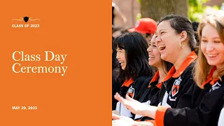 Princeton University 2023 Class Day Ceremony