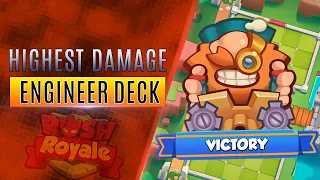 The NEW BEST Engineer deck? | Rush Royale