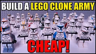 Build a LEGO CLONE ARMY for CHEAP! (Lego Star Wars Minifigures)