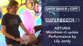 Arturia Microfreak v5 firmware & performance - Gearspace @ Superbooth 2023