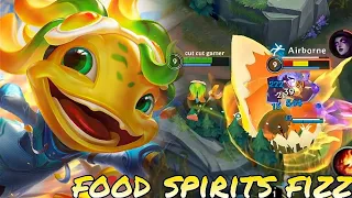 Wild Rift:MID FOOD SPIRITS FIZZ FULL GAMEPLAY (ITEMS/RUNES)