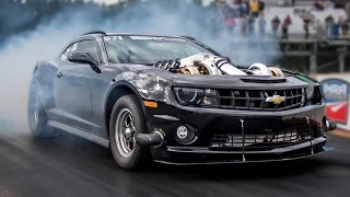 TWIN TURBO 427 LSX Camaro - 7.80 @ 177mph!