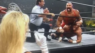 Dog Face Gremlin Makes Inappropriate Doggy Gestures Towards Debra McMichael - Rick Steiner Brothers