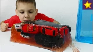 Машинки Игрушки в Желе Делаем Желейные машинки Cars toys