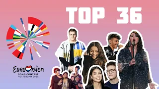 EUROVISION 2020: Top 36 so far - NEW (+ CYPRUS, BULGARIA, FINLAND, SWEDEN, DENMARK, PORTUGAL)