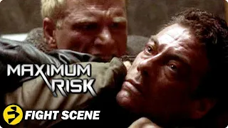 MAXIMUM RISK | Jean-Claude Van Damme | Elevator Fight Scene