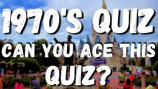 Can you ace this 1970's Quiz? Modern History Trivia