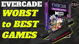 Evercade - Data East Arcade Collection #1 -  Worst to Best Games