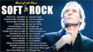 Rod Stewart, Phil Collins, Elton John, Eric Clapton, Bee Gees | Best Soft Rock Love Songs 80s 90s