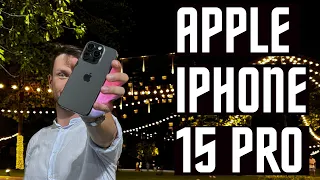 БЫСТРЫЙ НОЧНОЙ ОБЗОР🔥СМАРТФОН Apple iPhone 15 Pro ЛУЧШИЙ В ЛИНЕЙКЕ