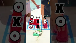 Flip Cup Tic Tac Toe (Pt.1/4)😱❌🅾️