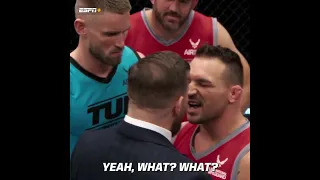 McGregor shoved Chandler 👀 #TUF31