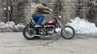 1944 U Model harley Chopper