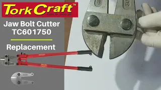 TC601750   BOLT CUTTER JAW REPLACEMENT