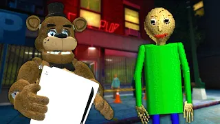 Baldi Chased Us After We Stole the PS5 in Gmod! - Garry's Mod Multiplayer Survival