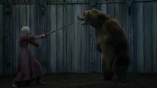 Game of Thrones S03E07 -- The Bear scene