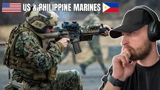 British Soldier Reacts to US Marines Combat Training with Philippine Marines (Part 1)