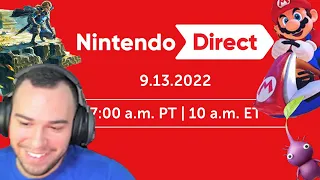 Nintendo Direct September 13th 2022 Full reaction!