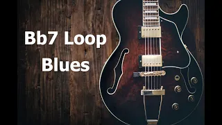 Bb7 Blues Guitar Backing Track Jam Loop