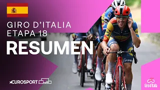 SPRINT EXPLOSIVO | Giro de Italia - Resumen Etapa 18 | Eurosport Cycling