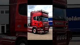 Scania R580 V8 "Red Griffin"🔥🚛🇭🇺 #scania #truck #transport #hollandstyle #v8 #scaniav8 #limited