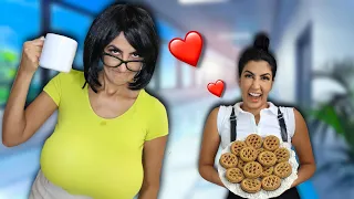 RICO VS POBRE NA ESCOLA  #64 TIA DA MERENDA