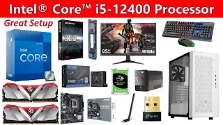 PC BUILD : Intel Core i5-12400 Desktop Processor | ASUS Prime H610M-E D4 Motherboard @BIGTECHNOLOGIST