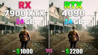 RX 7900 XTX vs RTX 4090 - Test in 9 Games