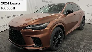 NEW 2024 Lexus RX 500H | AWD | F-Sport Series 2