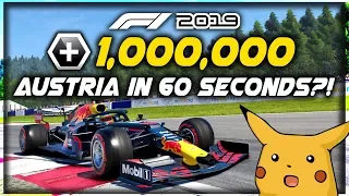 AUSTRIA IN 60 SECONDS IN FULLY-MAXED OUT RED BULL CAR IN F1 2019 CAREER MODE?!